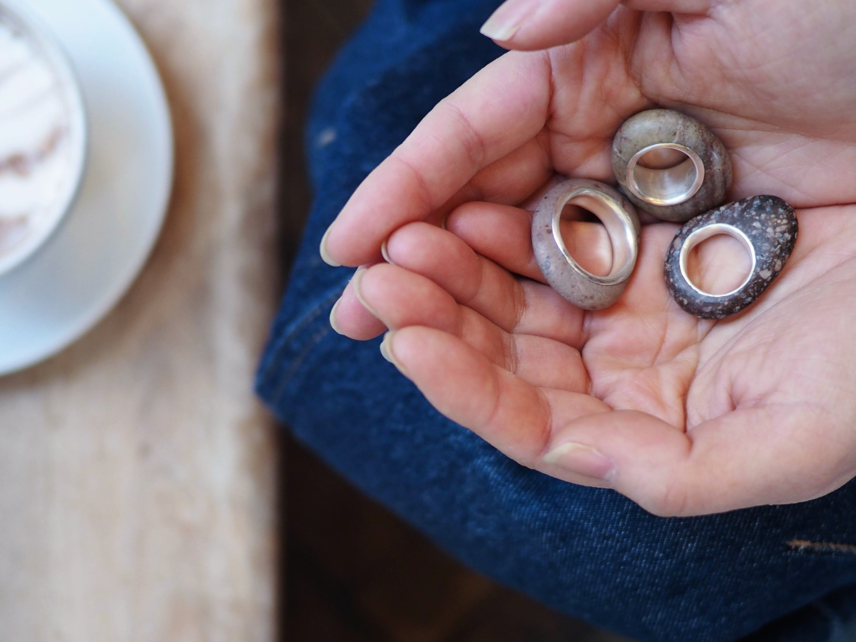 Pebble Rings
